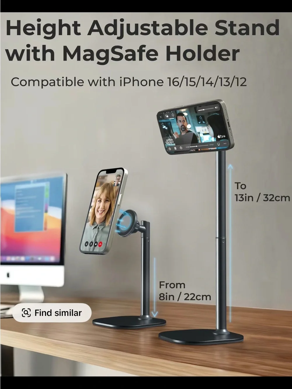 Strong Magnetic Cell Phone Stand